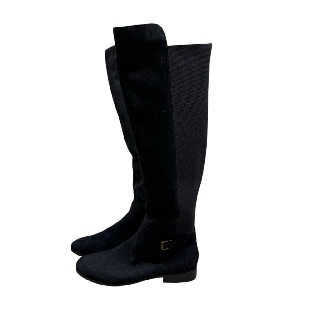 Style & Co Kimmball Over-The-Knee Black Riding Boots 8 - Picture 3 of 8
